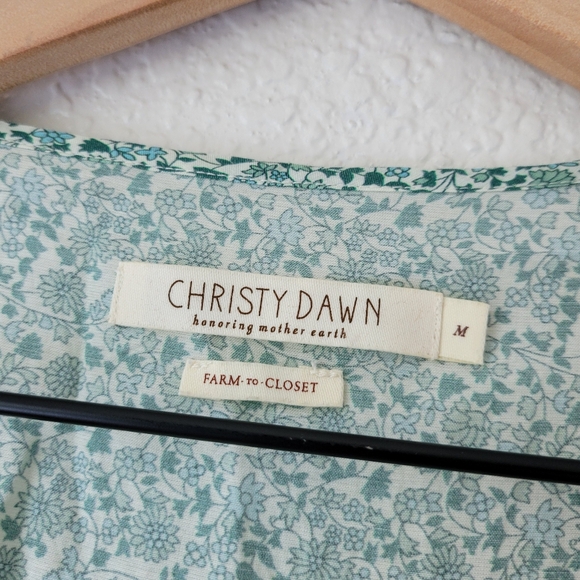 Christy Dawn the Augusta dress in mint blooming meadow, small - Picture 7 of 10